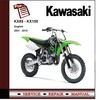 Thumbnail 2001 - 2010 Kawasaki KX85 + KX100  Service Repair Manual