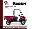 Thumbnail 2001 - 2007 Kawasaki Mule 3010 3020 3000 Workshop  Manual