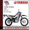 Thumbnail Yamaha XT250 XT250X XT250XC 08 - 12 Workshop Service Manual 