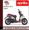 Thumbnail Aprilia SR Motard 125 4T Workshop Repair Service Manual
