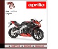 Thumbnail Aprilia Rs4 125 2011 workshop service repair manual