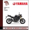 Thumbnail Yamaha FZ8NA(C) 2011 Workshop Service Manual 