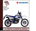 Thumbnail Suzuki DR650 1991-1995 Service Manual