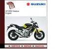 Thumbnail Suzuki SFV650 Gladius Service Manual