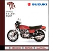 Thumbnail Suzuki GS1000 E S L E/ST Service Manual Thumbnail Suzuki GS1000 E S L E/ST Service Manual