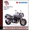 Thumbnail Suzuki GSF1200S Bandit 96-99Service Manual