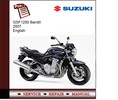 Thumbnail Suzuki GSF1250 Bandit 2007 Service Manual 