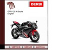 Thumbnail Derbi GPR 125 4-Sroke Service Manual Thumbnail Derbi GPR 125 4-Sroke Service Manual