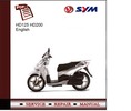 Thumbnail SYM HD125 HD200 Service Manual Thumbnail SYM HD125 HD200 Service Manual
