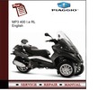Thumbnail Piaggio MP3 400 i.e RL Service Manual Thumbnail Piaggio MP3 400 i.e RL Service Manual