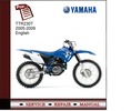 Thumbnail Yamaha TTR230T 2005-2009 Service Manual Thumbnail Yamaha TTR230T 2005-2009 Service Manual