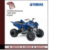 Thumbnail Yamaha YFM350 Wolverine 1995-2004 Service Manual Thumbnail Yamaha YFM350 Wolverine 1995-2004 Service Manual