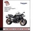 Thumbnail Triumph Daytona 675 Street Triple/R 09-2010 Service Manual