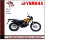 Thumbnail Yamaha Tw125 1999 workshop Service repair Manual 
