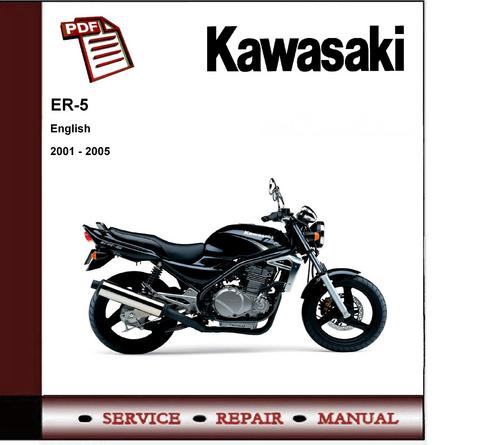 Product picture 2001 - 2005 Kawasaki Er5 Workshop Service Repair Manual 