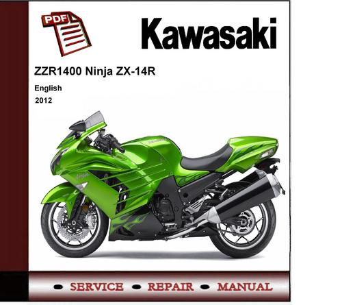 Product picture 2012 Kawasaki ZZR1400 ZX14 ZX14R  Service Repair Manual