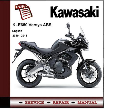 Product picture 2010 - 2011 Kawasaki KLE650 Versys  Service Repair Manual