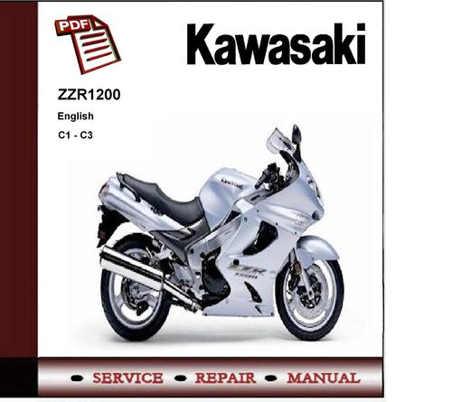 Product picture C1 - C3 Kawasaki ZZR1200  Service Repair Manual