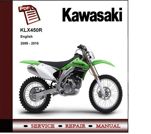 Product picture 2008 - 2010 Kawasaki KLX450R KLX450 R  Service Repair Manual