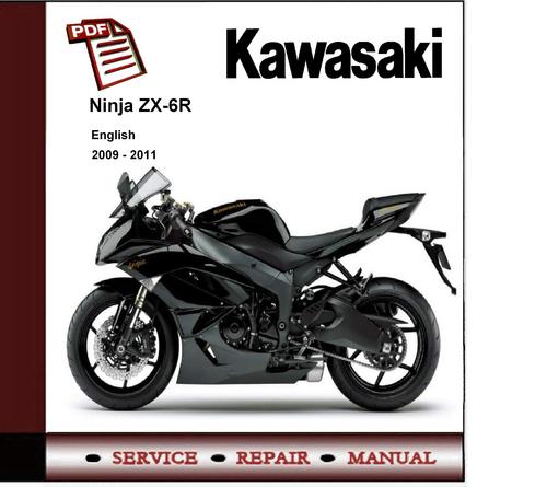 Product picture 2009 -2011 Kawasaki ZX-6R Workshop Service Repair Manual