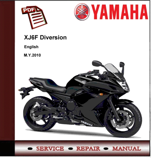 Product picture 2010 Yamaha XJ6F XJ600 Diversion Service Repair Manual