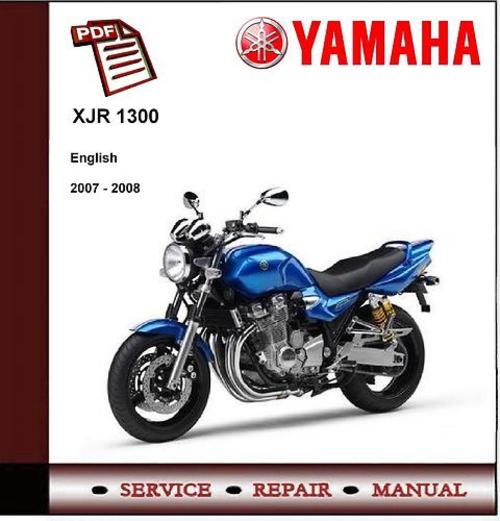 Product picture Yamaha XJR1300 2007 - 2008 Workshop Service Manual