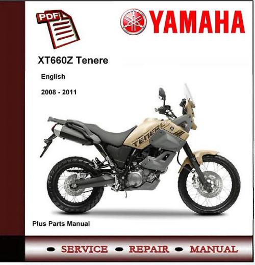 Product picture Yamaha XT660Z  Tenere 2008 - 2011 Workshop Service Manual