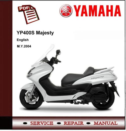 Product picture Yamaha YP400 Majesty 2004 Workshop Service Repair Manual    