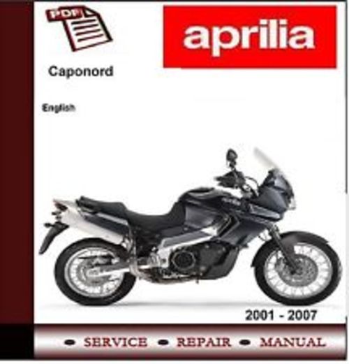 Product picture Aprilia Caponord 2001 - 2007 Workshop Service Repair Manual