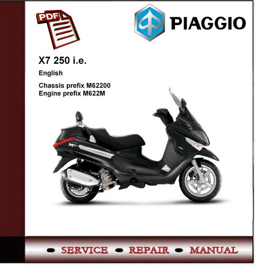 Product picture Piaggio X7 250 i.e.Workshop Service Repair Manual