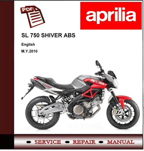 Product picture Aprilia SL 750 SHIVER ABS Workshop Repair Service Manual