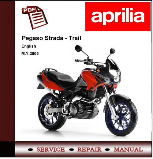 Product picture Aprilia PEGASO 650 STRADA TRAIL Workshop Repair Service Manu
