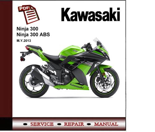 Product picture Kawasaki Ninja 300 ABS 2013 Workshop Service Repair Manual 