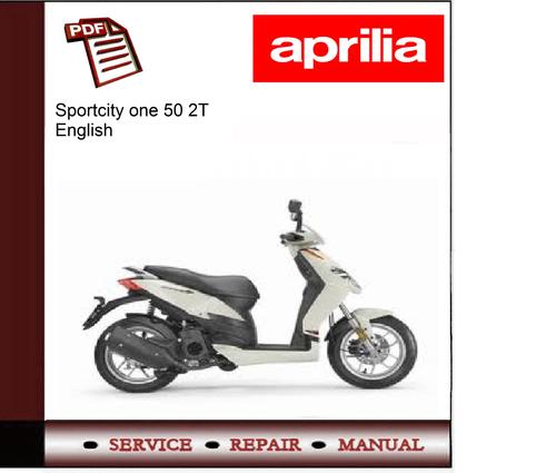 Product picture Aprilia sportcity one 50 2T workshop service repair manual