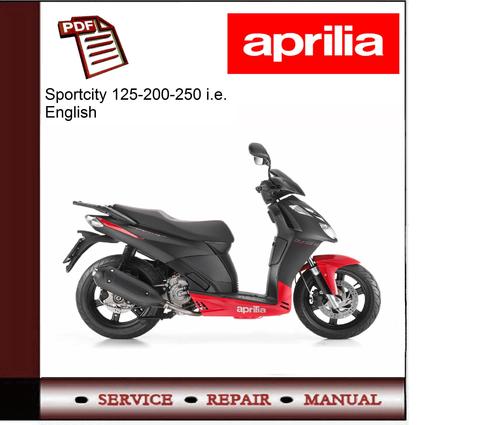 Product picture Sportcity 125-200-250 i.e. workshop service repair manual