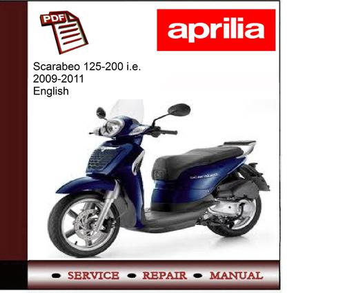 Product picture Scarabeo 125-200 i.e. workshop service repair manual