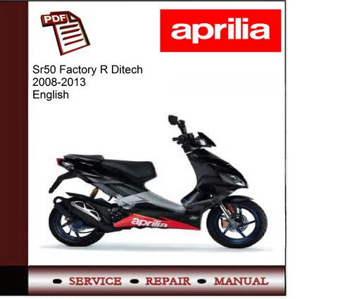 Product picture Sr50 Factory R Ditech 2008-2013 workshop repair manual