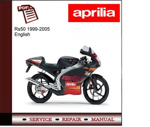 Product picture Aprilia Rs50 1999-2005 workshop service repair manual