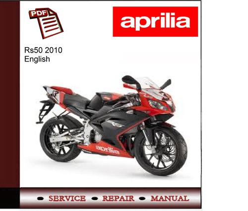 Product picture Aprilia Rs50 2010 workshop service repair manual