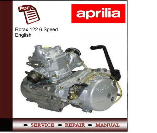 Product picture Aprilia Rotax 122 Engine Repair Manual