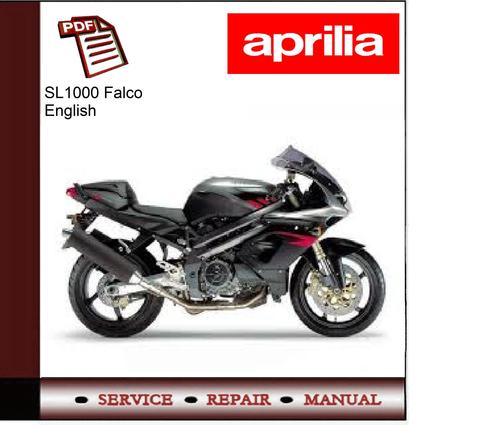 Product picture Aprilia SL1000 Falco Workshop Service Manual 