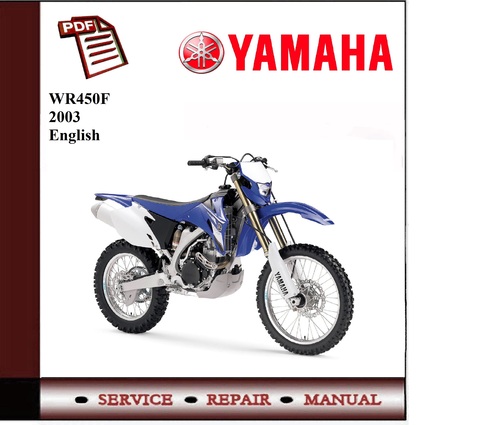 Product picture Yamaha WR450F 2007 Workshop Service Manual 