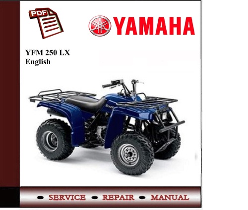 Product picture Yamaha YFM 250 XL (C) 98-01 Workshop Service Manual 