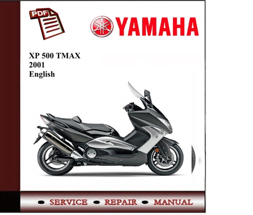Product picture Yamaha XP500 TMAX 2001 Workshop Service Manual 