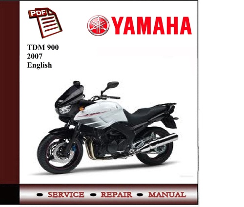 Product picture Yamaha TDM 900 2007 Workshop Service Manual 