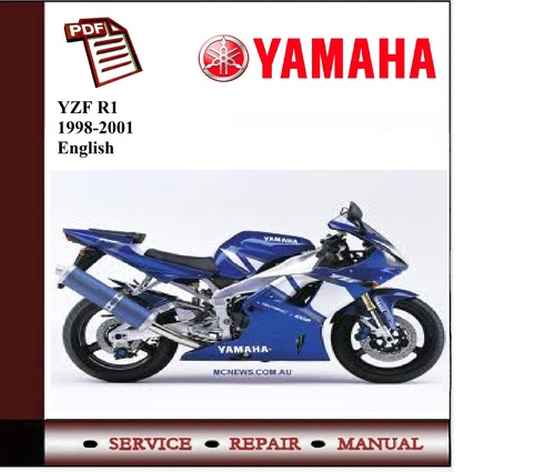 Product picture Yamaha YZF R1 1998-2001 Workshop Service Manual 