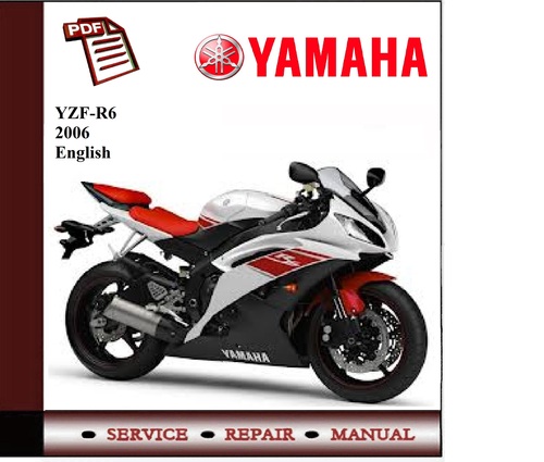 Product picture Yamaha YZF R6 2006 - 2007 Workshop Service Manual