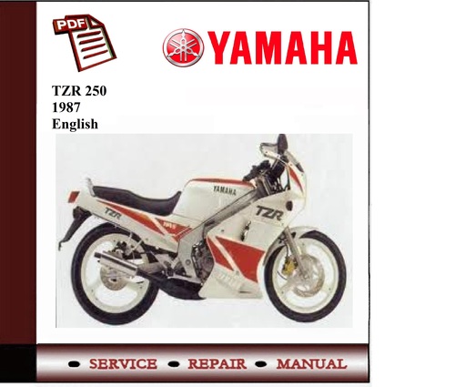 Product picture  Yamaha TZR 250 Workshop Service Manual 