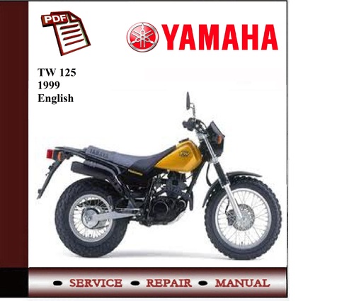 Product picture Yamaha TW 125 1999 - 2004 Workshop Service Manual 