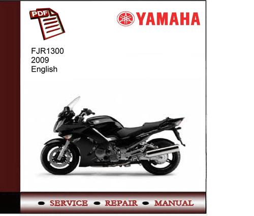 Product picture Yamaha FJR1300 2009 Workshop Service Manual 
